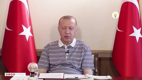 Erdoğan'ın Bayramlaşma Videosundaki Saniyelik Uykusu Gündem Oldu