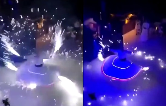 Semazen Bey Ne Yapıyorsunuz? Sosyal Medyada Tepki Çeken Işıklı ve Meşaleli Sema Gösterisi