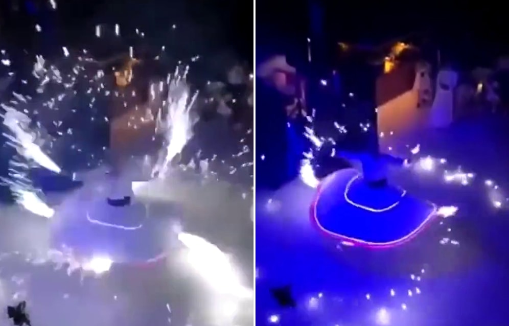 Semazen Bey Ne Yapıyorsunuz? Sosyal Medyada Tepki Çeken Işıklı ve Meşaleli Sema Gösterisi