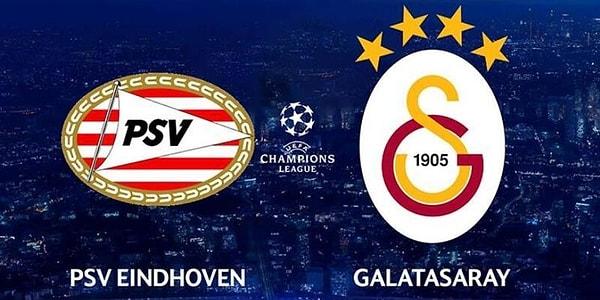 Temsilcimiz Galatasaray, Şampiyonlar Ligi elemeleri için PSV Eindhoven'la kozlarını paylaştı.