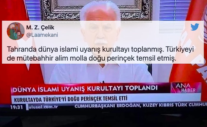 Doğu Perinçek'in İran'ın İslami Uyanış Kurultayı'na Katılması Sosyal Medyanın Gündeminde