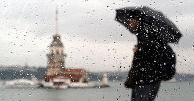 İstanbul'da sağnak uyarısı