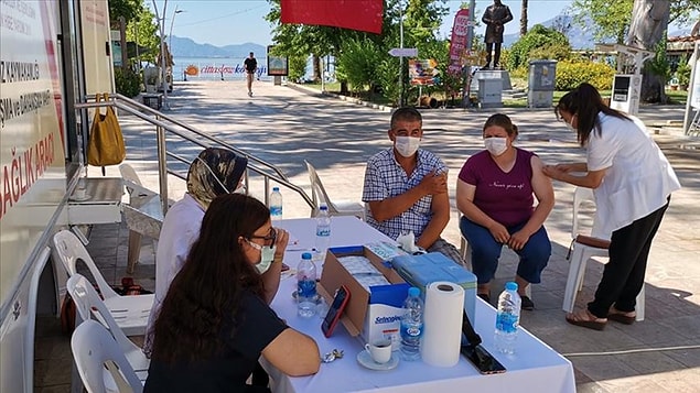 İlk doz aşılama oranı yüzde 84,5