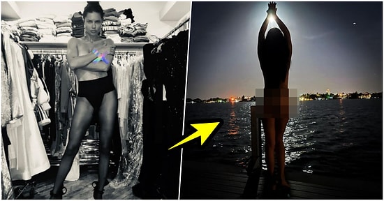 Ex Yengemiz Adriana Lima, Manzaraya Karşı Verdiği Çırılçıplak Pozla Ortalığı Yaktı Geçti 🔥