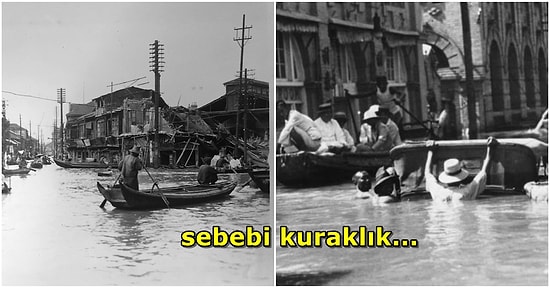 Tarihin En Büyük Seli! 1931'de Çin'de Yaklaşık 4 Milyon İnsanın Hayatına Mal Olan Büyük Sel Felaketi