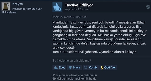10. Gerilim dolu dakikalar.