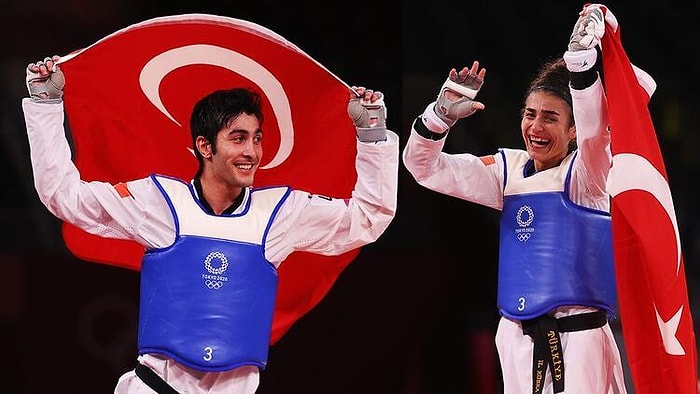 Tokyo 2020 Yaz Olimpiyatları: Tekvandoda Hakan Reçber ve Hatice Kübra İlgün Bronz Madalya Kazandı!