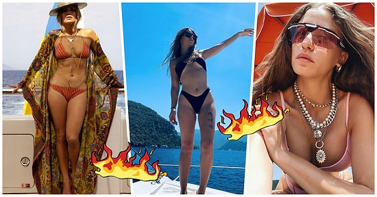 Hafta Boyunca Yaptıkları Sıcak Paylaşımlarla Ülke Genelinde Havaların Isınmasına Sebep Olan Ünlüler 🔥