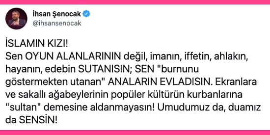 İhsan Şenocak'ın Filenin Sultanları'na Yaptığı Yorum 21. Yüzyılda Cahiliye Devrinde Yaşadığınızı Hissettirecek