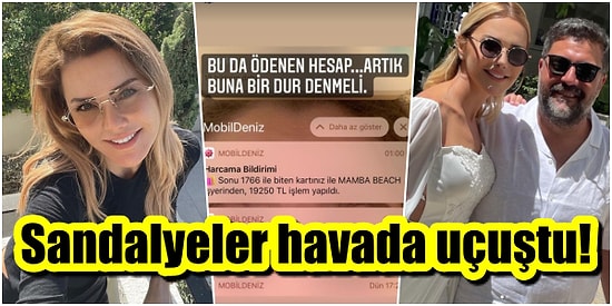 Yıldız Tilbe'nin Sahne Aldığı Mekanda Yaklaşık 20 Bin Lira Hesap Ödeyen Ece Erken ile Eşi Kavgaya Karıştı