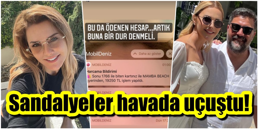 Yıldız Tilbe'nin Sahne Aldığı Mekanda Yaklaşık 20 Bin Lira Hesap Ödeyen Ece Erken ile Eşi Kavgaya Karıştı