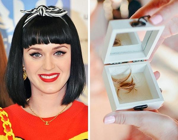 3. Katy Perry: Saç biriktirmek