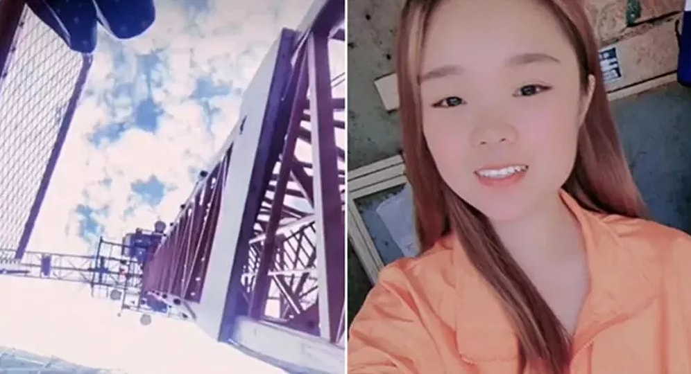 Звезда китайского TikTok упала с 50-метрового крана во время съемок