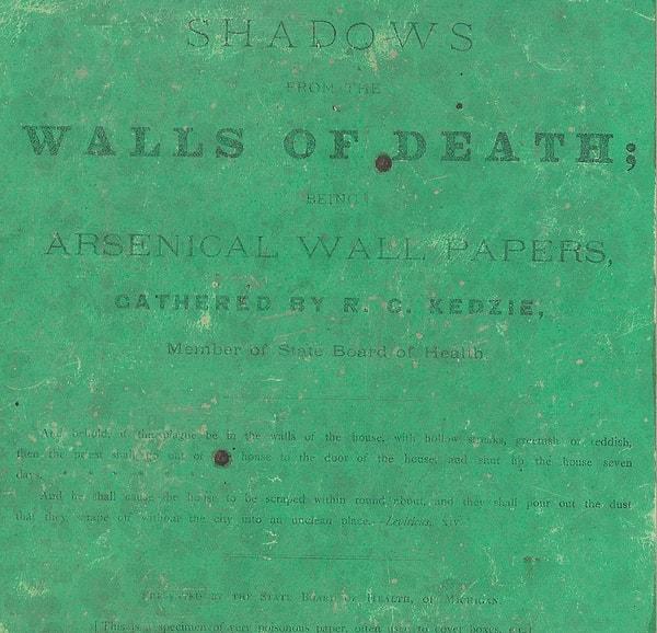 1874 tarihinde basılan Shadows from the Walls of Death yani Ölümcül Duvarların Gölgeleri isimli kitap, tam olarak isminin hakkını veriyor.