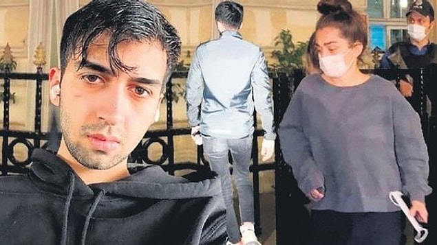 Şarkıcı Çağatay Akman, cuma gecesi Cihangir’de oturan eski sevgilisi oyuncu Öykü Uslu’nun kapısına dayandı.