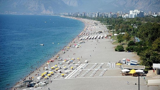 Antalya'da Hava Sıcaklığı Temmuz Ortalamasının 9 Derece Üzerine Çıkacak