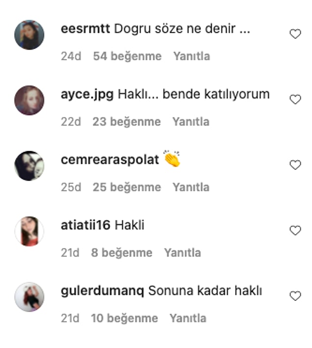 İşte gelen ilk yorumlar: