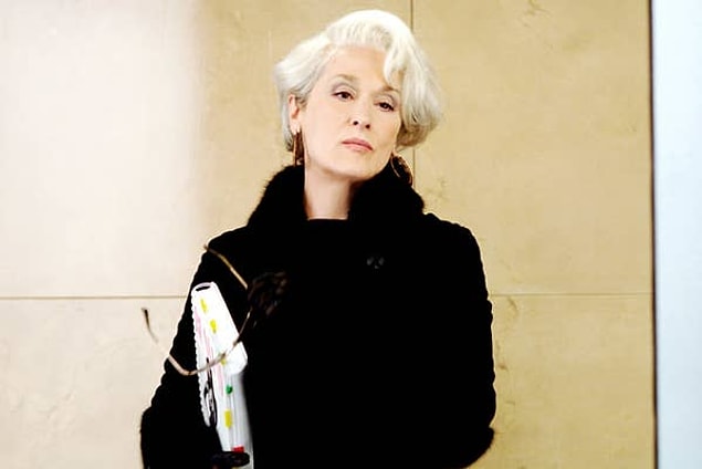 10. Meryl Streep, "The Devil Wears Prada" filmindeki ikonik Miranda karakterini canlandırırken kullandığı metot oyunculuk tekniklerini bir daha asla kullanmayacağını söylüyor.