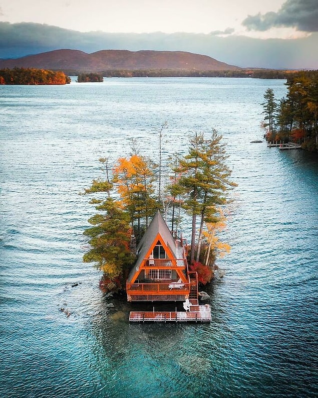 12. Winnipesaukee Gölü, Yeni Hampshire.