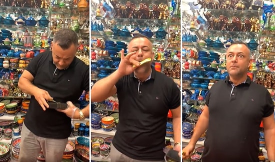 Alternatif İstanbul Tanıtımı: Akıcı İngilizcesi ve Vücut Diliyle Yurdum Esnafının Müthiş Pazarlama Taktiği