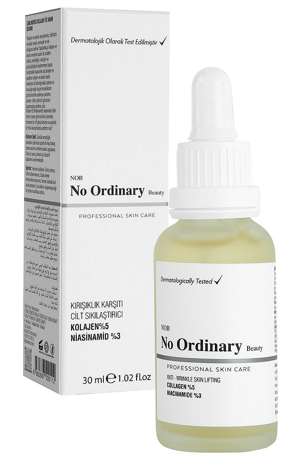 5. No Ordinary Collagen kırışıklık karşıtı sıkılaştırıcı serum