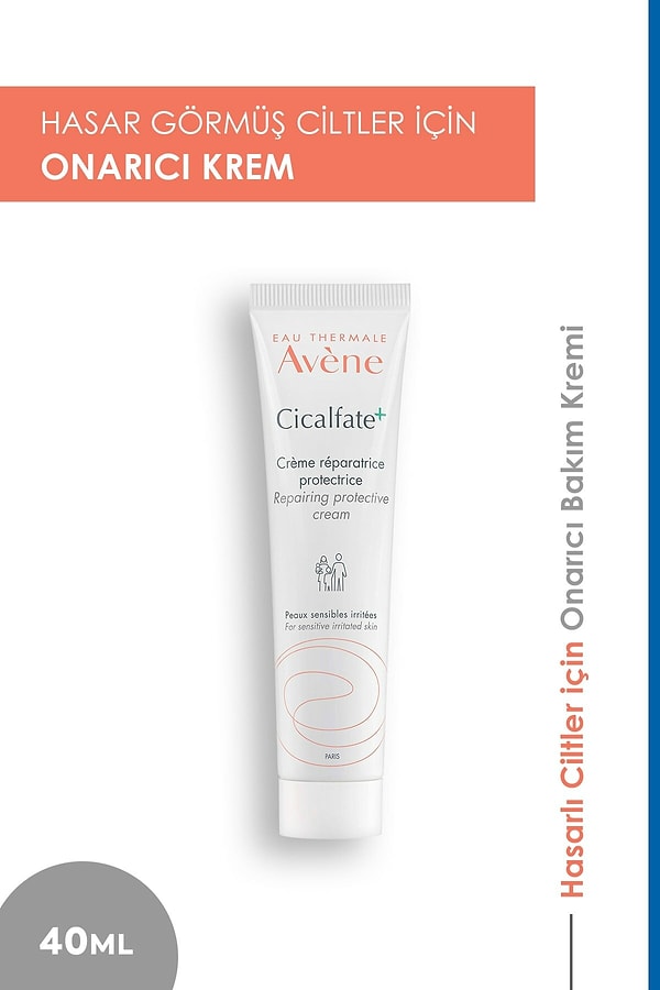 6. Avene hasar görmüş ciltler için onarıcı krem