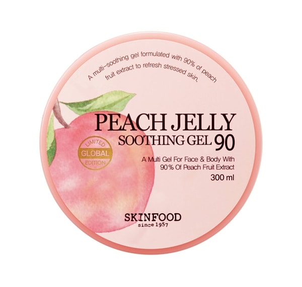 8. Skinfood Peach Jelly Soothing Gel şeftali özlü nemlendirici