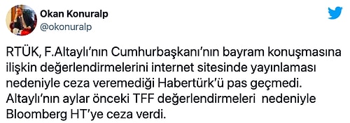 RTÜK'ten İki Kanala Fatih Altaylı ve 'Erdoğan'ın Uyuklaması Görüntüsü' Cezası