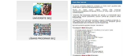 YÖK Atlas Tercih Robotu Nasıl Kullanılır? YKS Tercihleri Öncesinde YÖK Atlas Tercih Sihirbazı Detayı