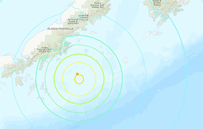 ABD'nin Alaska Eyaletinde Deprem: Tsunami Uyarısı Verildi