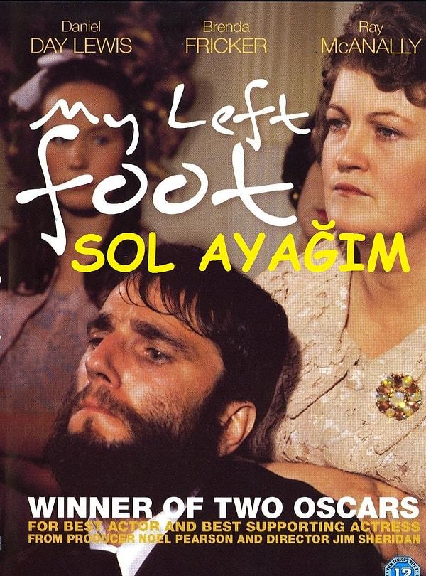 8. My Left Foot / Sol Ayağım (1989) IMDb: 7.9