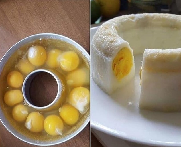 7. Yumurtadan kek...