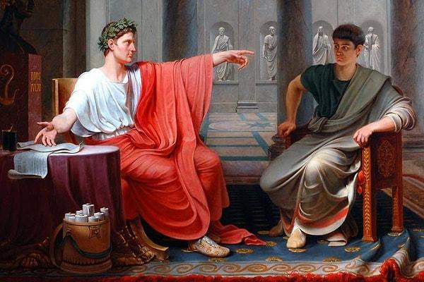 10. Augustus Caesar tarihte yaşamış en zengin adamdı.