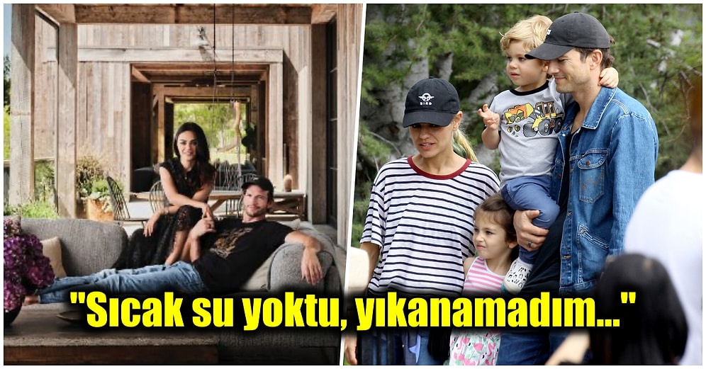 Çocuklarını Yıkamama Konusunda Israrcı Olan Mila Kunis ve Ashton Kutcher Çiftinden Enteresan Temizlik İtirafı