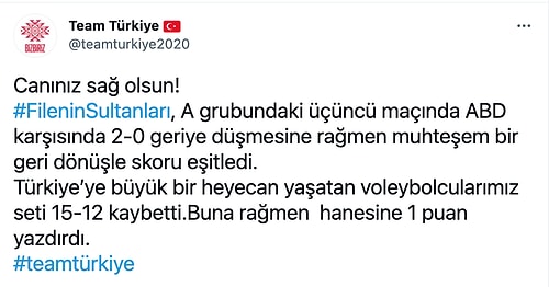 Helal Olsun Size! Dünya Bir Numarası ABD Karşısında Geri Dönen Filenin Sultanları Sonunu Getiremedi