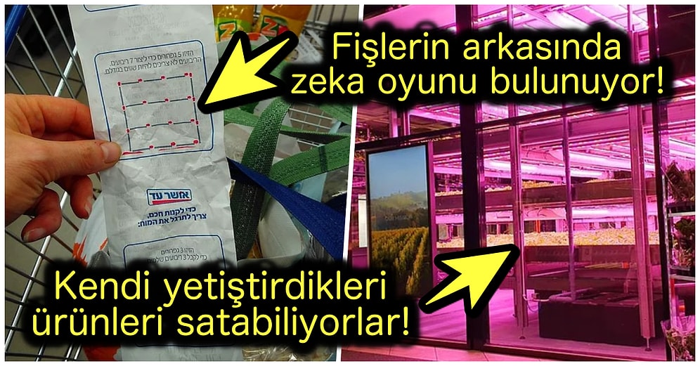 Ülkemizde Hiçbir Yerde Karşılaşamayacağınız Süpermarketlerde Bulunan Birbirinden Garip 16 Özellik