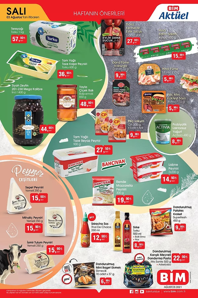 Torku 1 Kg Tereyağı 57,90 TL