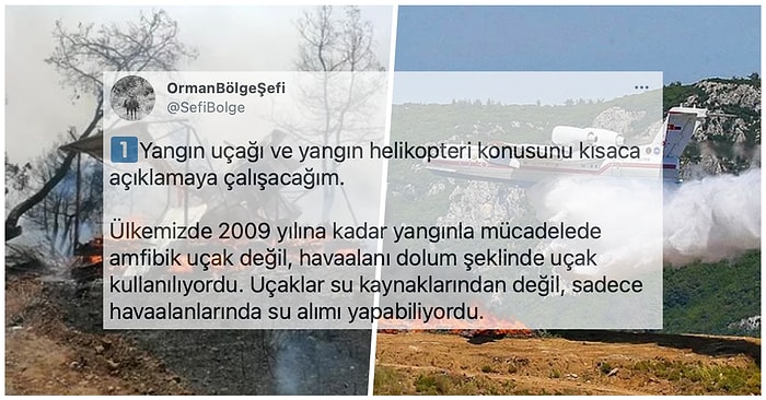 Orman Yangınlarına Müdahale Etmek İçin Kullanılan Uçak ve Helikopterlerle İlgili Tüm Merak Edilenler