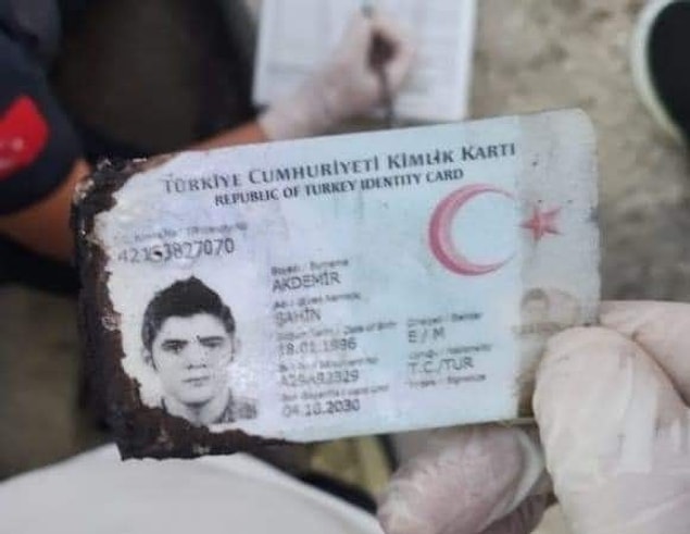 Hayatını kaybeden kişinin 25 yaşındaki Şahin Akdemir olduğu tespit edildi.