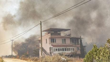 Mersin Aydıncık Alevlere Teslim: 3 Mahalle Boşaltıldı