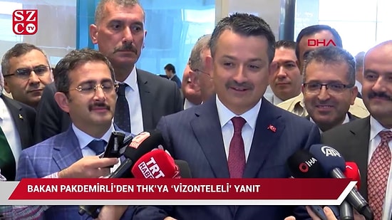 Bakan Pakdemirli'nin 2019'daki THK Uçakları Açıklaması Gündem Oldu: 'Memurlar Bu Uçaklara Binmek İstemiyor'