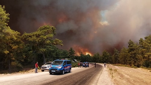 Dört Bir Yanımızda Çıkan Orman Yangınlarının Akabinde Paylaşımlarıyla Türkiye'ye Takviye Olan Yabancı Ünlüler