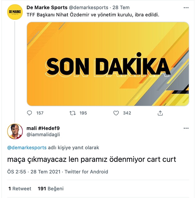 12. Kulüplerin hiçbir şey söyleme hakları yok artık...