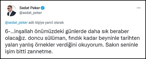 Sedat Peker'den Yangın Paylaşımı: 'HDP’lileri Suçlamak Hangi Akla Hizmet?'