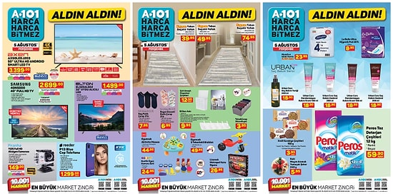 5 Ağustos 2021 A101 Aldın Aldın Kataloğu