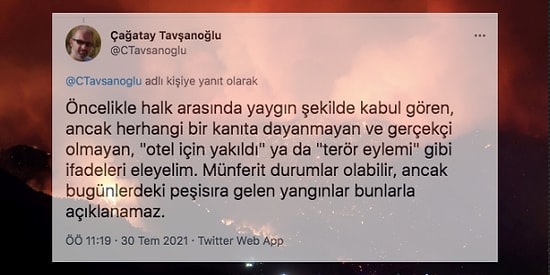 Türkiye'yi Alev Alev Yakan Yangınların Sebebiyle İlgili Konunun Uzmanından Gelen Açıklamayı Okumalısınız