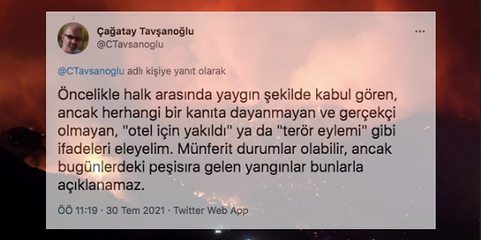 Türkiye'yi Alev Alev Yakan Yangınların Sebebiyle İlgili Konunun Uzmanından Gelen Açıklamayı Okumalısınız