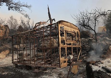 Yangından Etkilenen Yerler 'Genel Hayata Etkili Afet Bölgesi' İlan Edildi