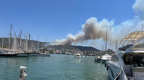 Acı Haberler Peş Peşe: Şimdi de Bodrum Yanıyor!