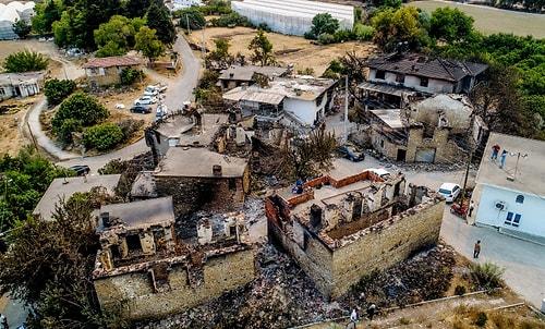 Yangında 4. Gün: Manavgat'ın Yarası Havadan Görüntülendi
